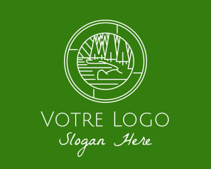 Camping - Travel Outdoor Forest logo design