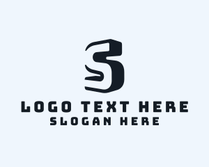 Advertising - Creative Agency Firm Letter S logo design