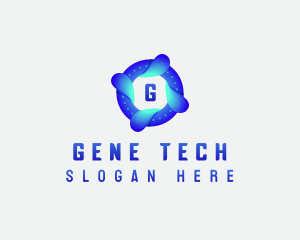 Artificial Intelligence Technology logo design