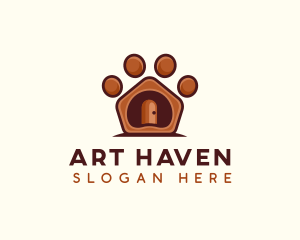 Pet Paw Kennel logo design