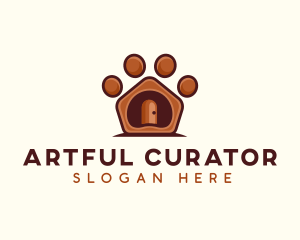 Pet Paw Kennel logo design