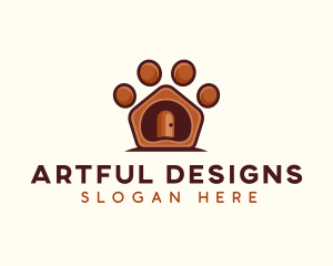 Pet Paw Kennel logo design