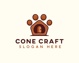 Pet Paw Kennel logo design