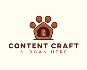 Pet Paw Kennel logo design