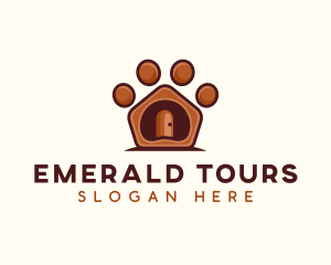 Pet Paw Kennel logo design