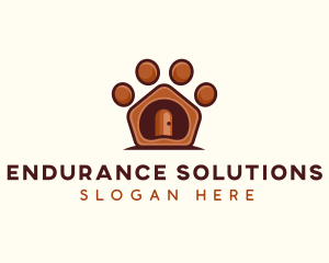 Pet Paw Kennel logo design