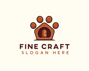 Pet Paw Kennel logo design