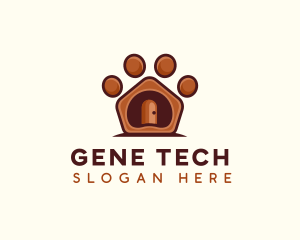 Pet Paw Kennel logo design