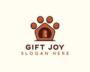 Pet Paw Kennel logo design