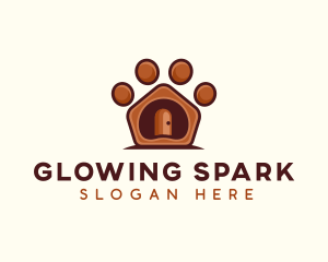 Pet Paw Kennel logo design