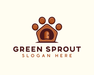 Pet Paw Kennel logo design