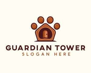 Pet Paw Kennel logo design