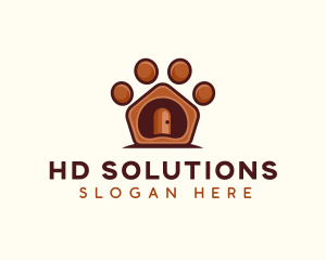 Pet Paw Kennel logo design