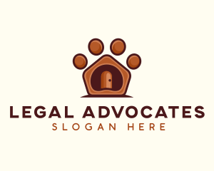 Pet Paw Kennel logo design