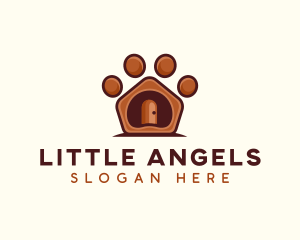 Pet Paw Kennel logo design