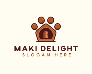 Pet Paw Kennel logo design