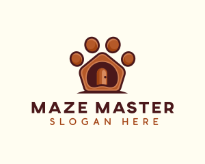 Pet Paw Kennel logo design