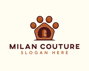 Pet Paw Kennel logo design