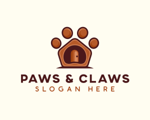 Pet Paw Kennel logo design