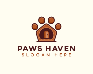 Pet Paw Kennel logo design