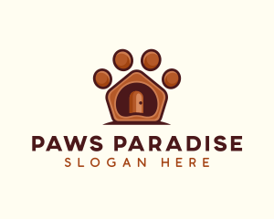 Pet Paw Kennel logo design