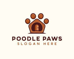 Pet Paw Kennel logo design