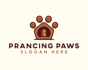 Pet Paw Kennel logo design