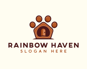 Pet Paw Kennel logo design