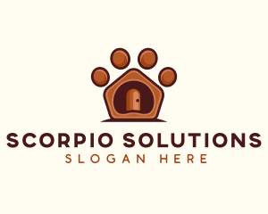 Pet Paw Kennel logo design