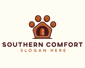 Pet Paw Kennel logo design