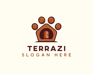 Pet Paw Kennel logo design