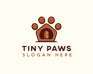 Pet Paw Kennel logo design