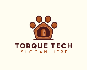 Pet Paw Kennel logo design