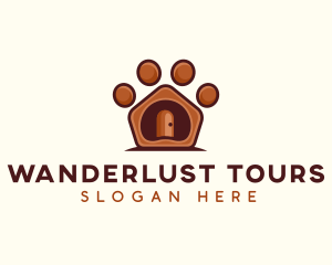 Pet Paw Kennel logo design