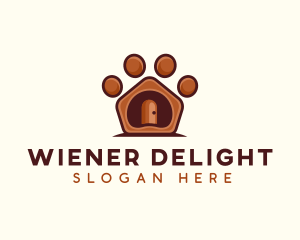 Pet Paw Kennel logo design