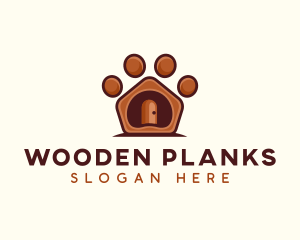 Pet Paw Kennel logo design