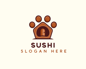 Pet Paw Kennel logo design