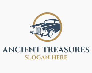 Elegant Limousine Automobile logo design