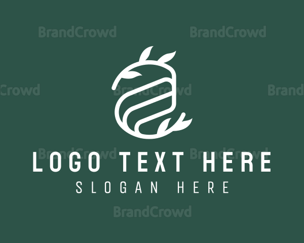 Organic Leafy Nature Logo