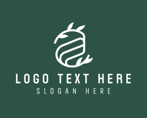 Book - Organic Leafy Nature logo design