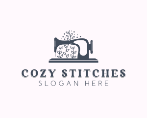 Sewing Machine Tailoring logo design