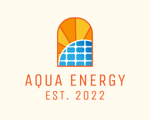 Solar Power Energy  logo design