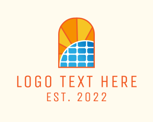 Solar Energy - Solar Power Energy logo design