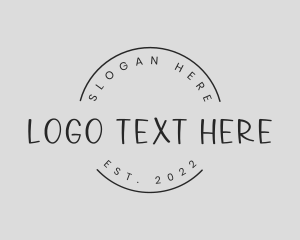Handwriting - Generic Simple Brand logo design