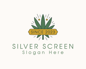Cannabis - Alternative Medicine Banner logo design