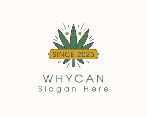 Marijuana Dispensary - Alternative Medicine Banner logo design
