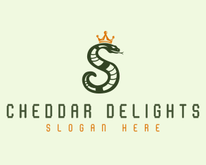 Crown Snake Letter S Logo