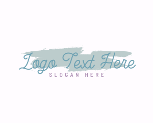 Signature - Artsy Calligraphy Wordmark logo design