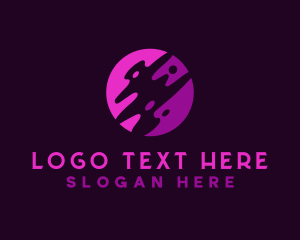 Liquid - Paint Slime Liquid logo design