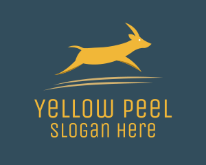 Fast Yellow Gazelle  logo design